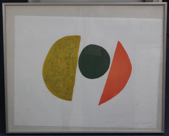 Lynn Chadwick (1914–2003) Moon Series B, 1965. 19.75 x 25.5in.